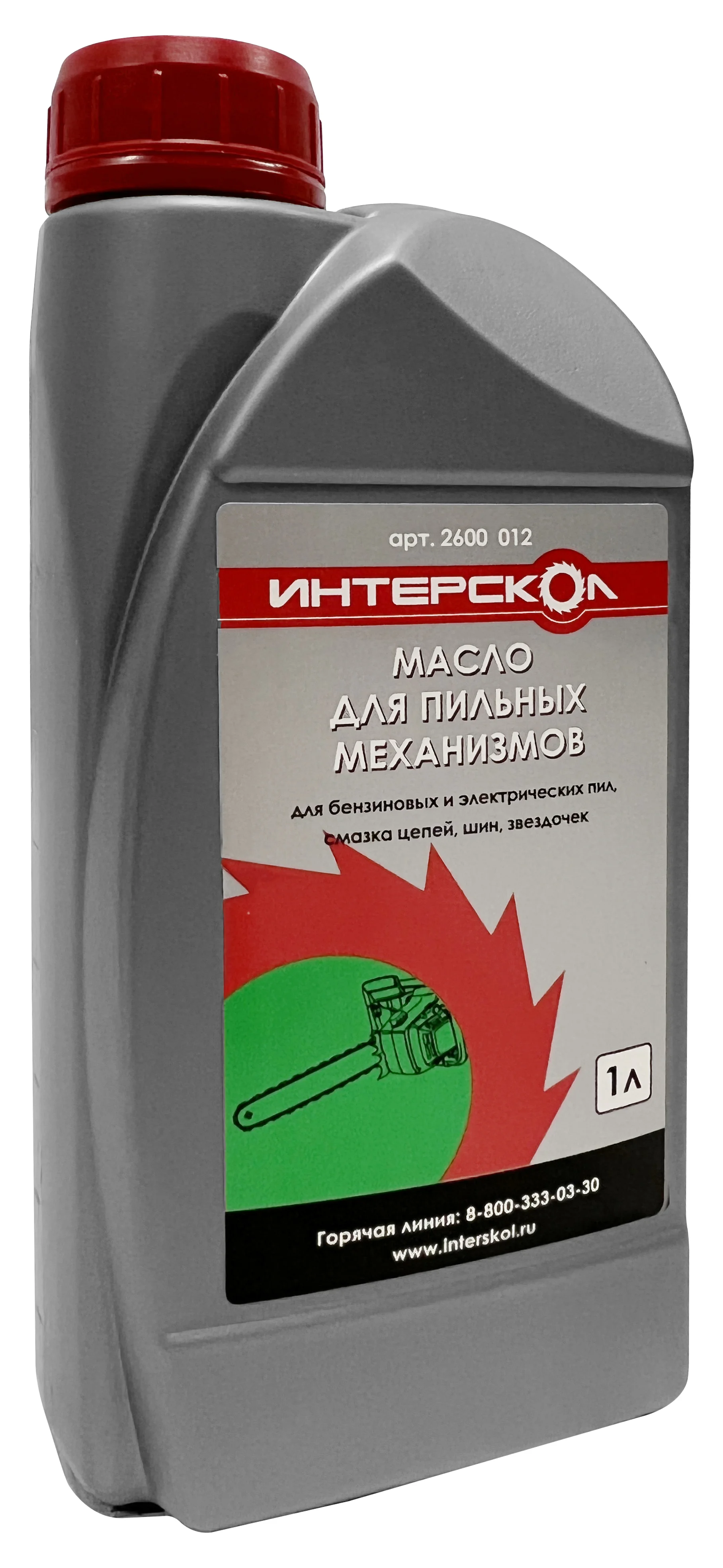 Масло для пильных механизмов "ИНТЕРСКОЛ" 1л.